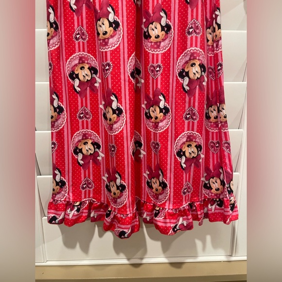 Disney Pink and White Minnie Mouse Nightgown - Picture 3 of 5